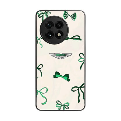 AM X Bows back phone cover | glass case for oneplus 13r
