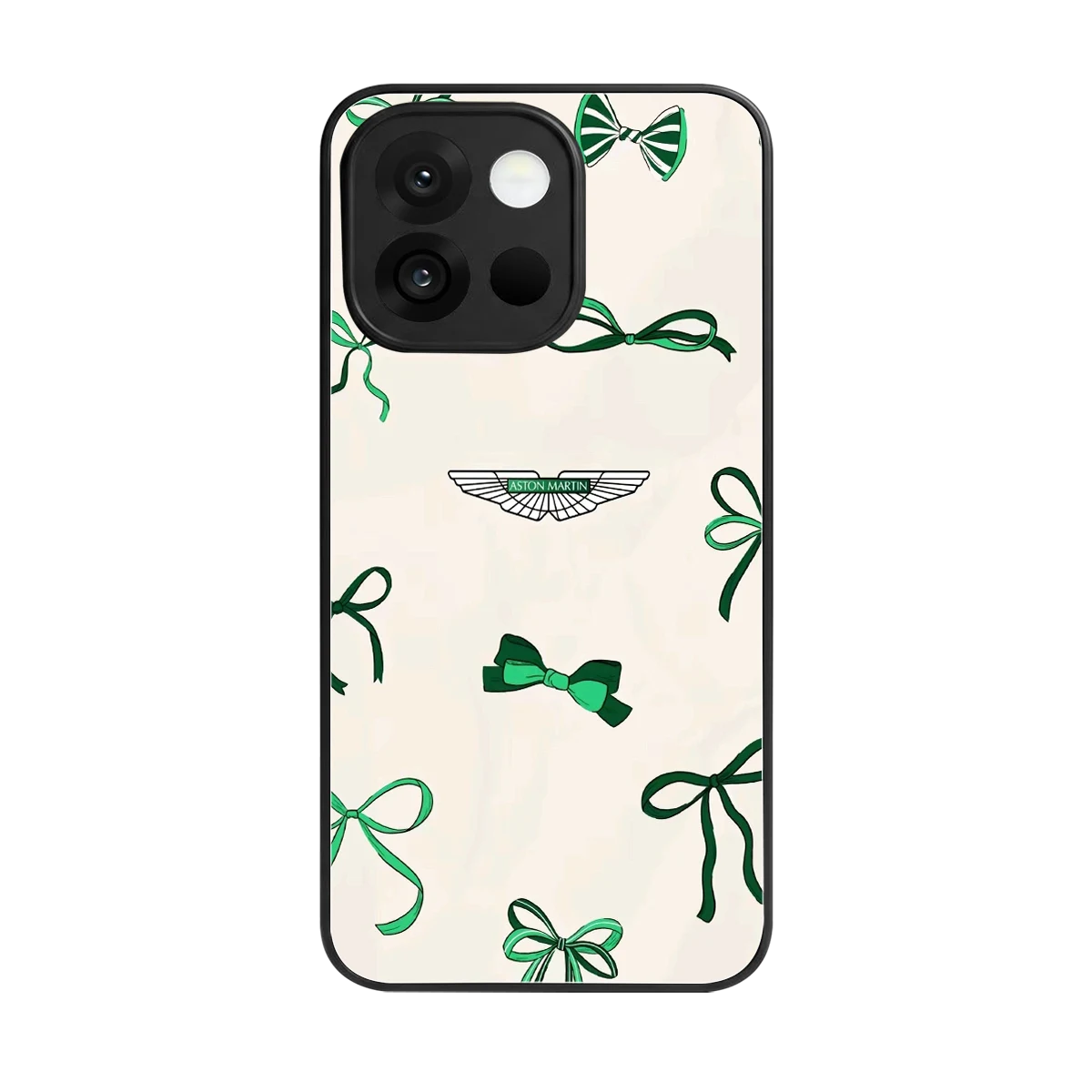 AM X Bows back phone cover | glass case for oneplus 13s