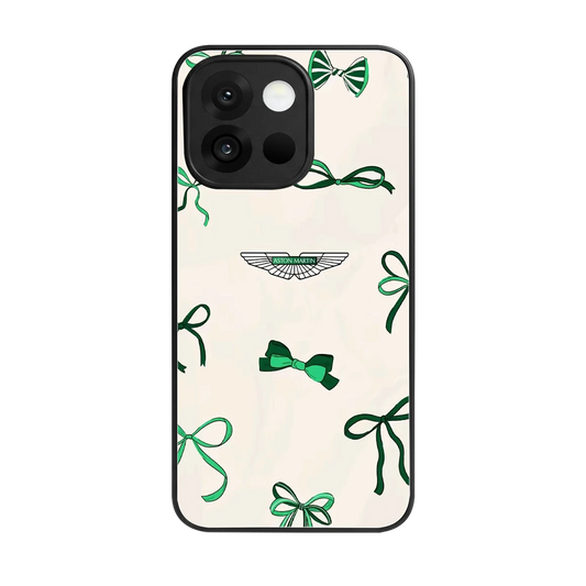 AM X Bows back phone cover | glass case for oneplus 13s