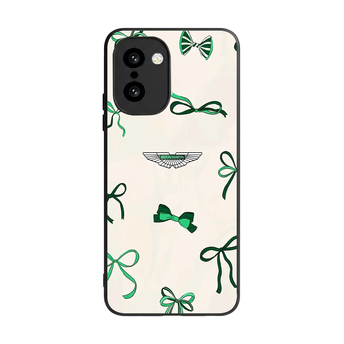 AM X Bows back phone cover | glass case for oneplus 15r