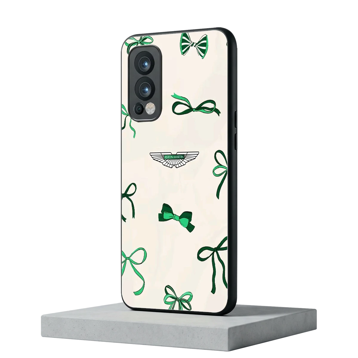 AM X Bows oneplus nord 2 mobile cover | shockproof glass phone case