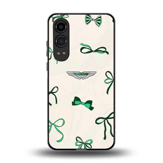 AM X Bows back phone cover | glass case for oneplus nord ce 4 lite