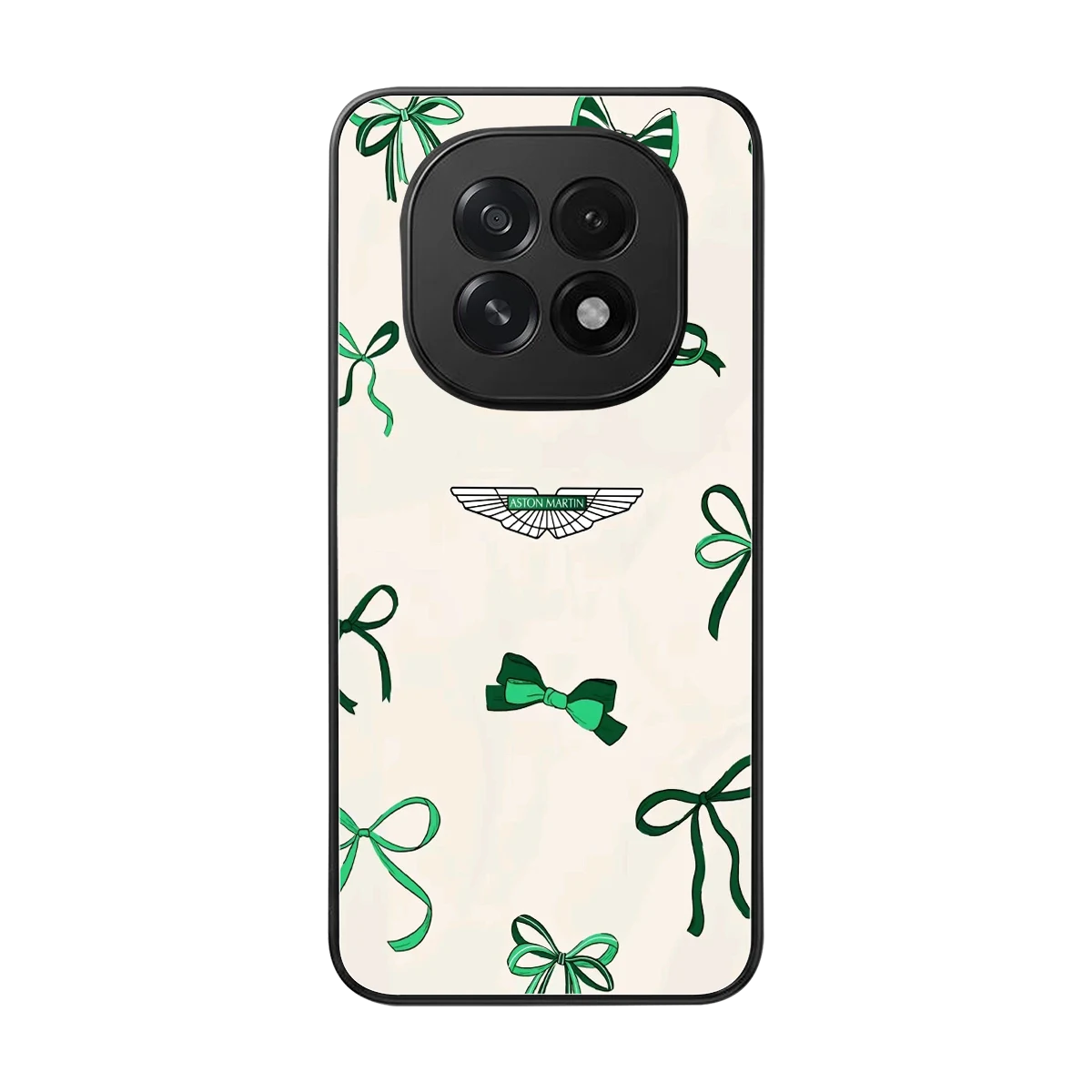 AM X Bows back phone cover | glass case for oppo f29 5g