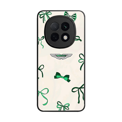 AM X Bows back phone cover | glass case for oppo f29 pro 5g