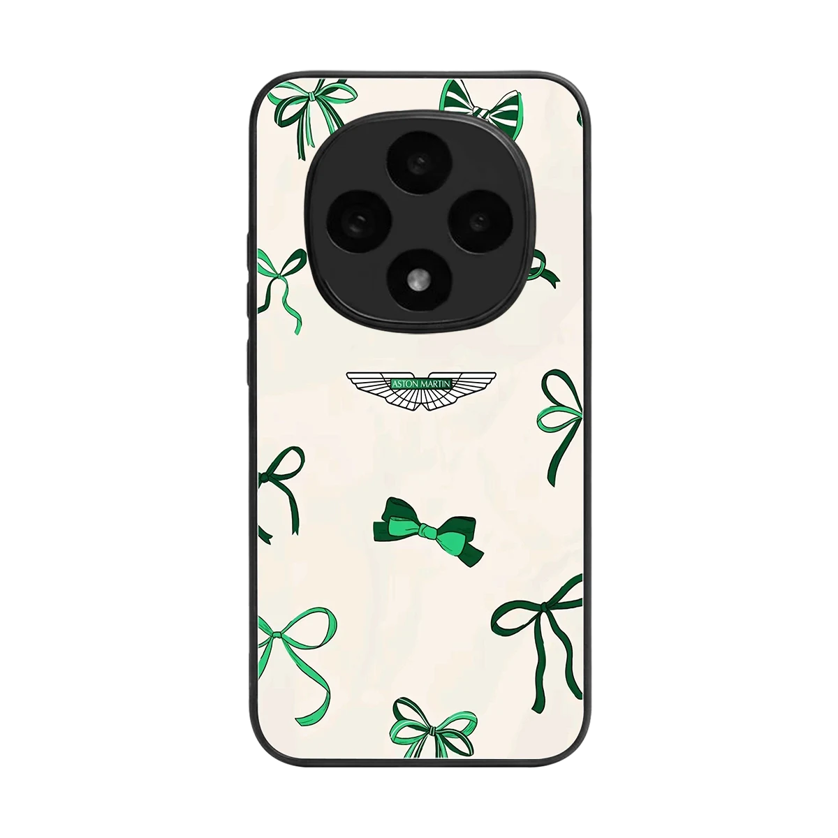 AM X Bows back phone cover | glass case for oppo f31 pro 5g