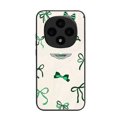AM X Bows back phone cover | glass case for oppo f31 pro 5g