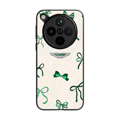 AM X Bows back phone cover | glass case for oppo find x8