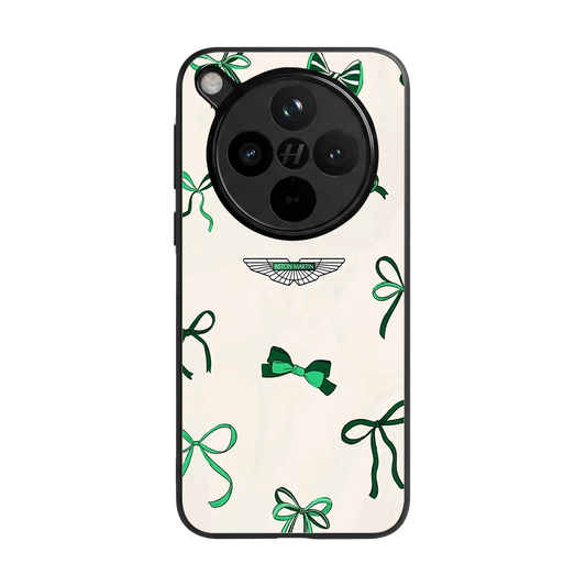 AM X Bows back phone cover | glass case for oppo find x8