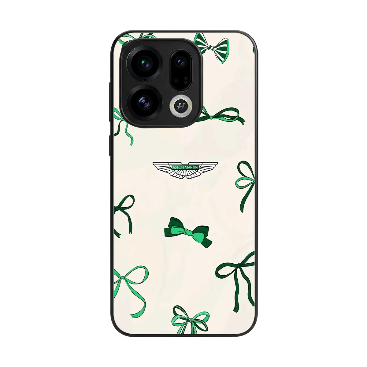 AM X Bows back phone cover | glass case for oppo find x9