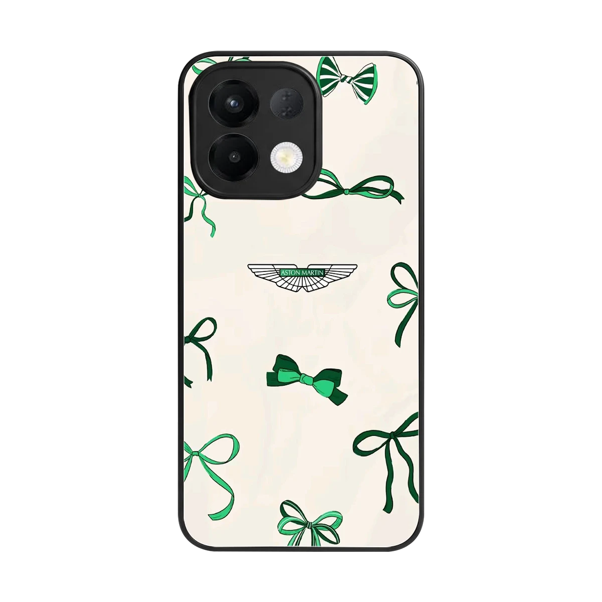 AM X Bows back phone cover | glass case for oppo k13 5g