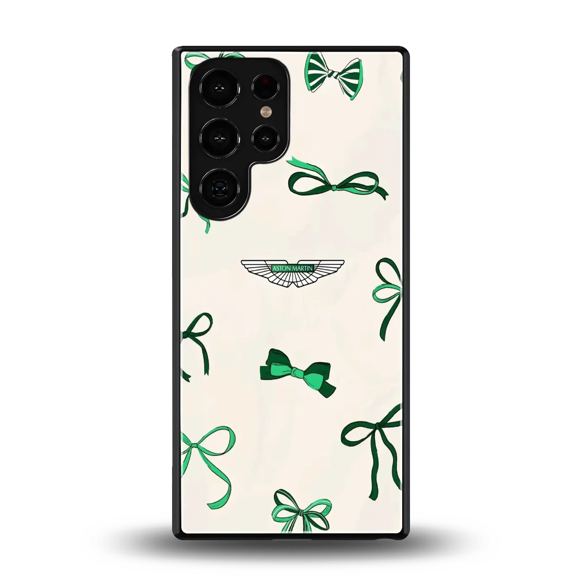AM X Bows back phone cover | glass case for samsung galaxy s26 ultra