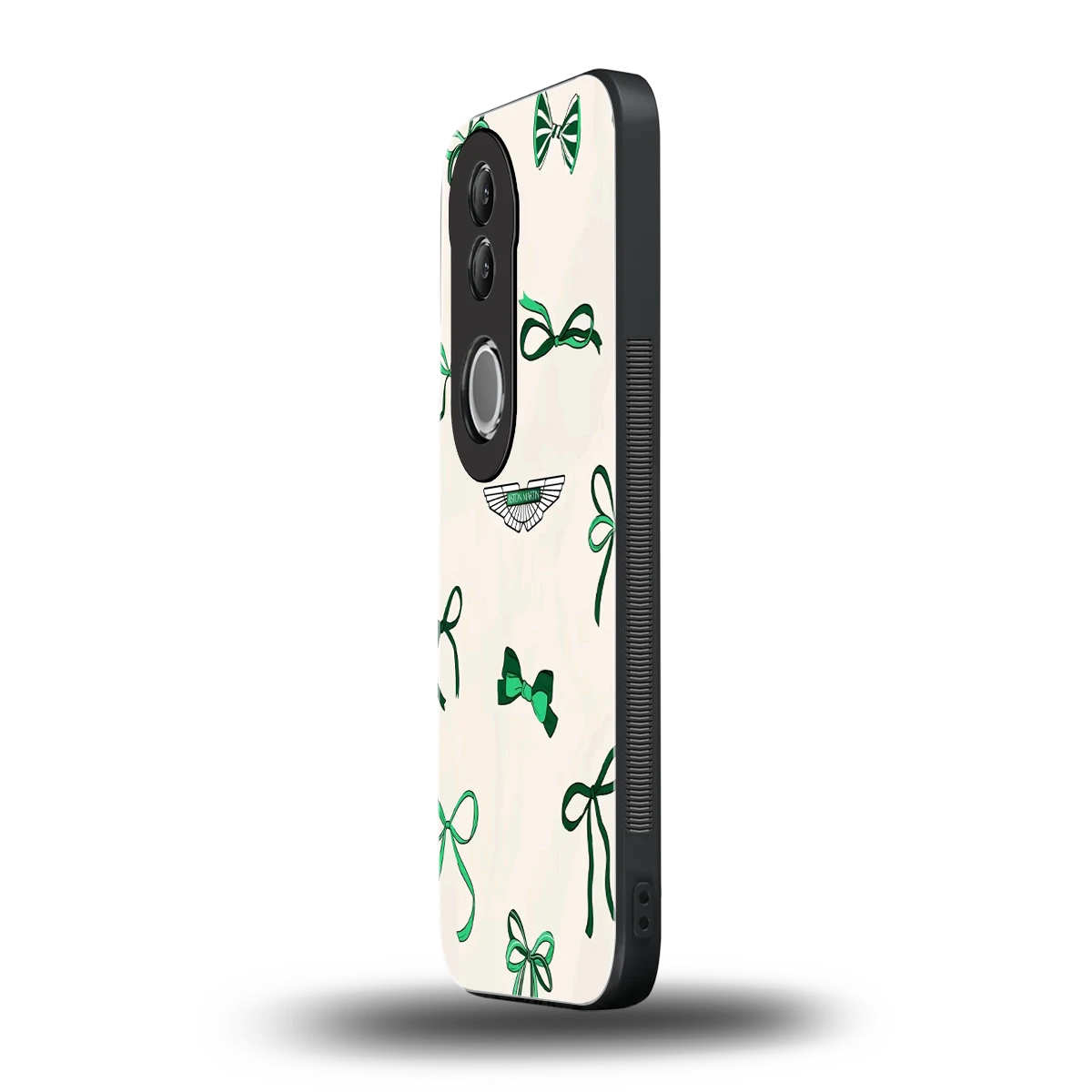 AM X Bows vivo v50 mobile cover | shockproof glass phone case