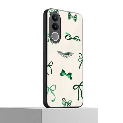 AM X Bows vivo v70 fe mobile cover | shockproof glass phone case