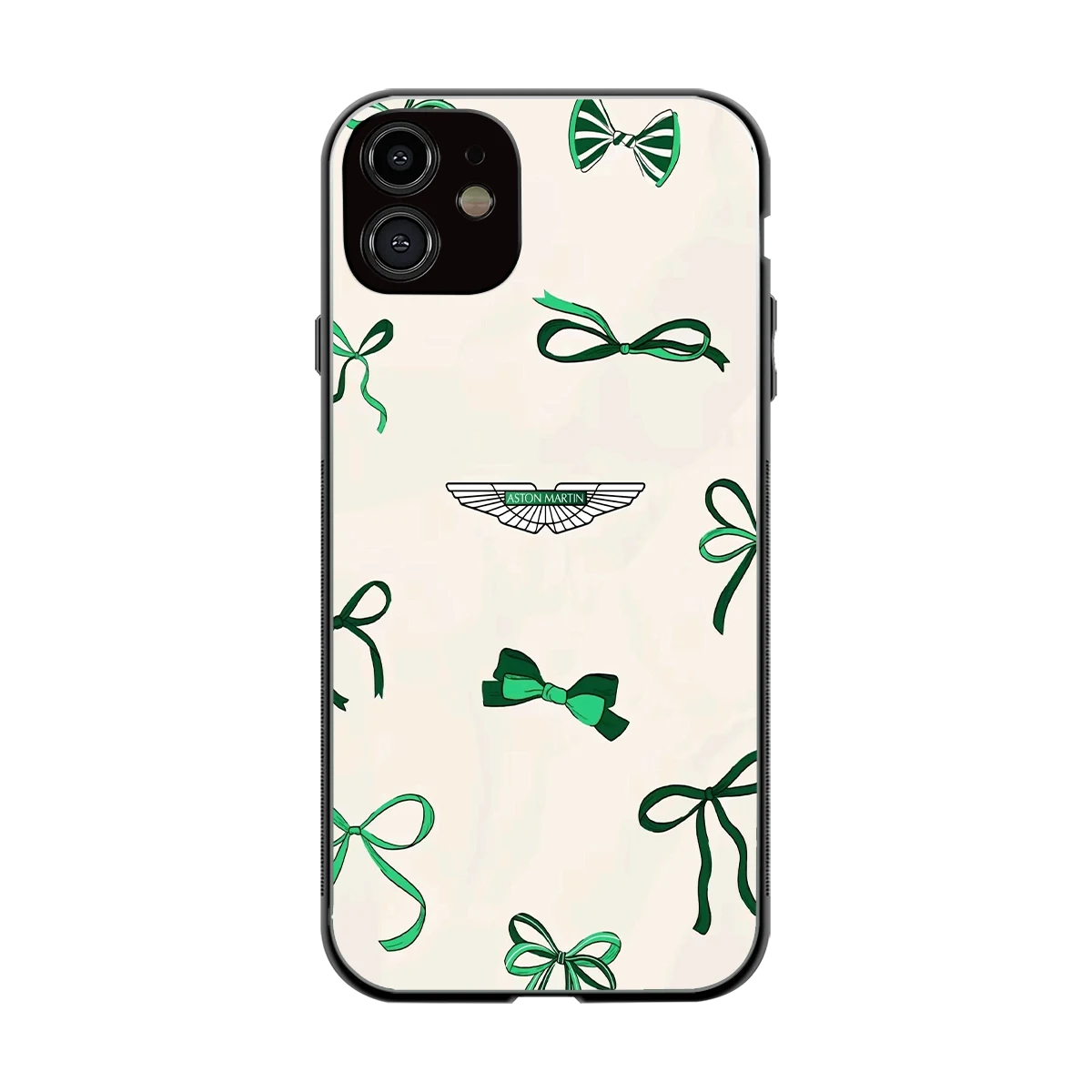 AM X Bows back phone cover | glass case for iphone 11