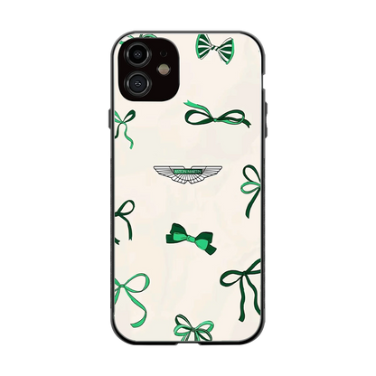AM X Bows back phone cover | glass case for iphone 11