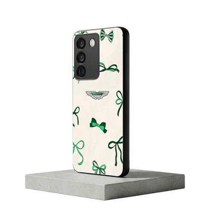 AM X Bows vivo y200 5g mobile cover | shockproof glass phone case