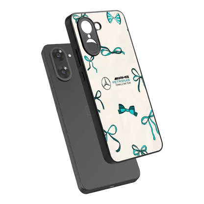 AMG X Bows sleek oneplus nord ce5 5g cover with tempered glass back and TPU edges