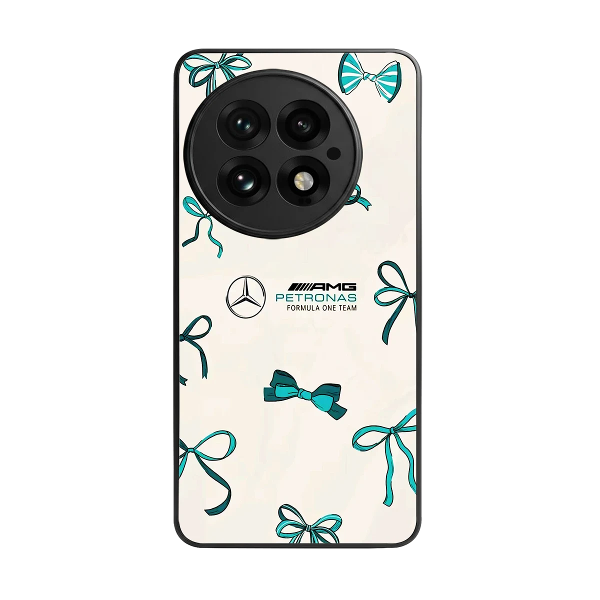 AMG X Bows back phone cover | glass case for oneplus 13