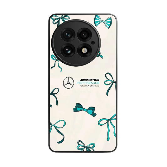AMG X Bows back phone cover | glass case for oneplus 13