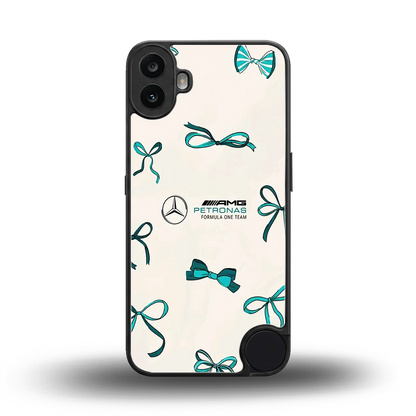 AMG X Bows back phone cover | glass case for cmf nothing phone 1