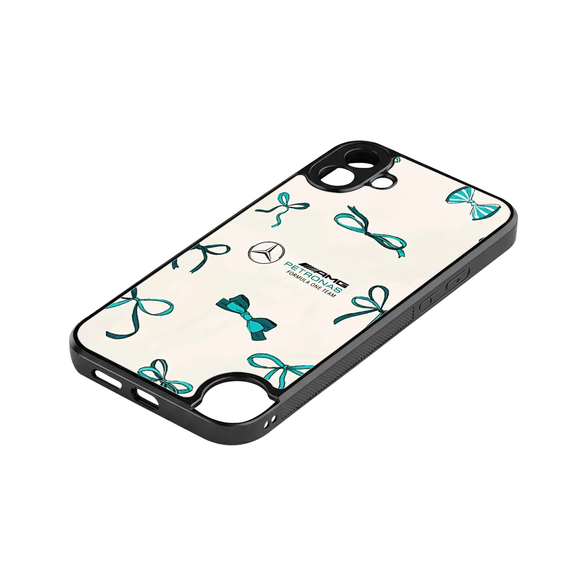 AMG X Bows stylish phone case for cmf nothing phone 1 | glossy glass and slim fit