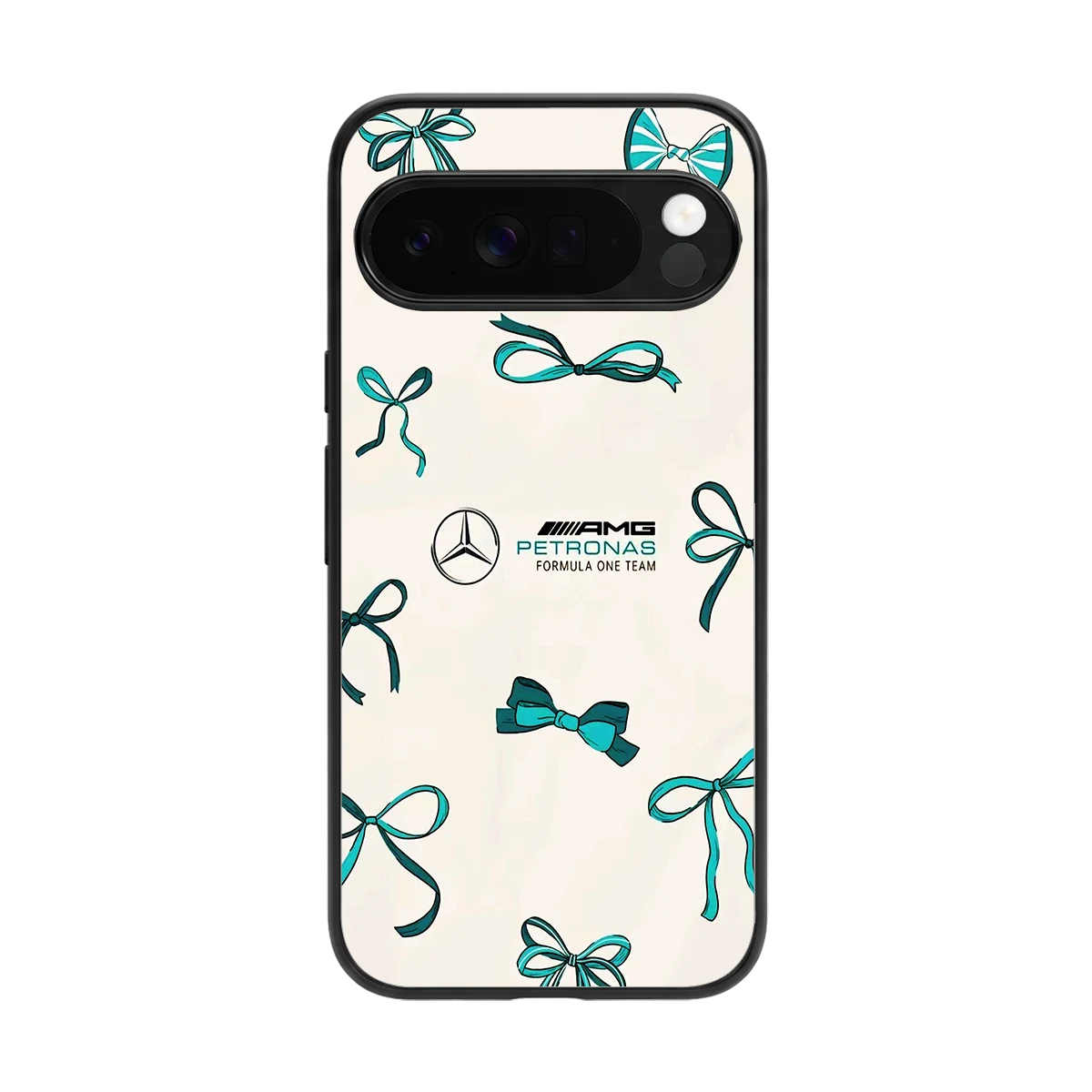AMG X Bows back phone cover | glass case for google pixel 10 pro xl