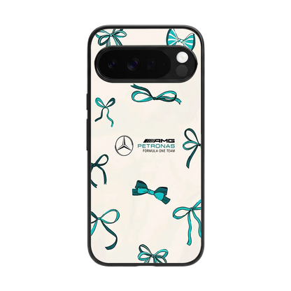 AMG X Bows back phone cover | glass case for google pixel 10 pro xl