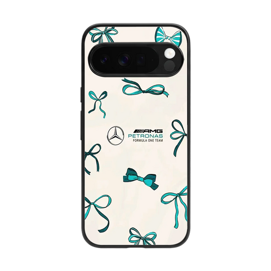 AMG X Bows back phone cover | glass case for google pixel 10 pro xl