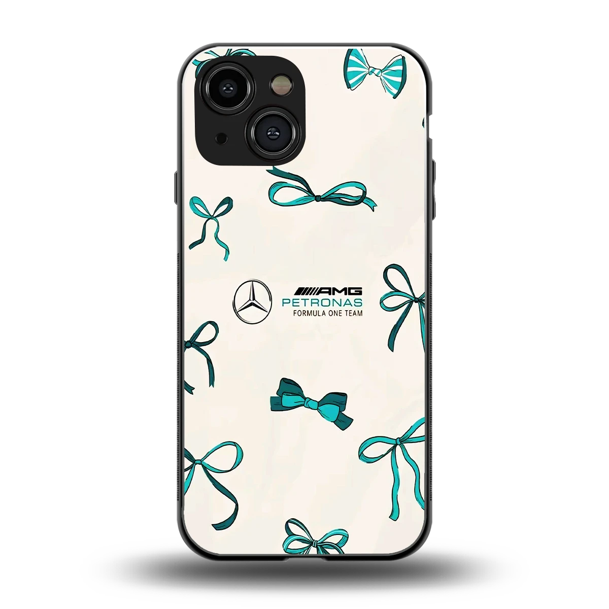 AMG X Bows back phone cover | glass case for iphone 12 mini