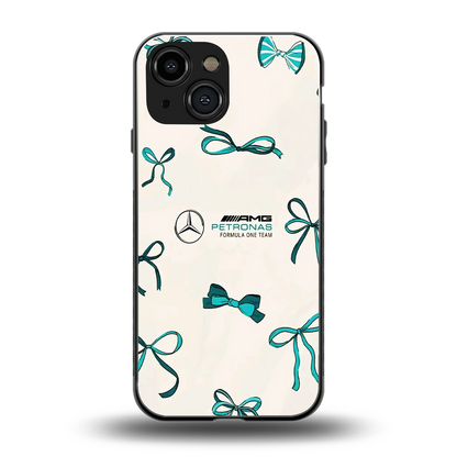 AMG X Bows back phone cover | glass case for iphone 12 mini
