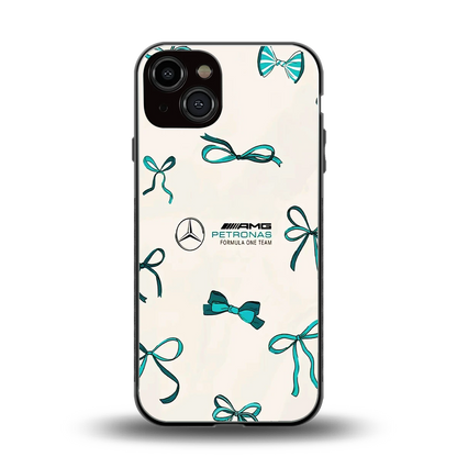 AMG X Bows back phone cover | glass case for iphone 14