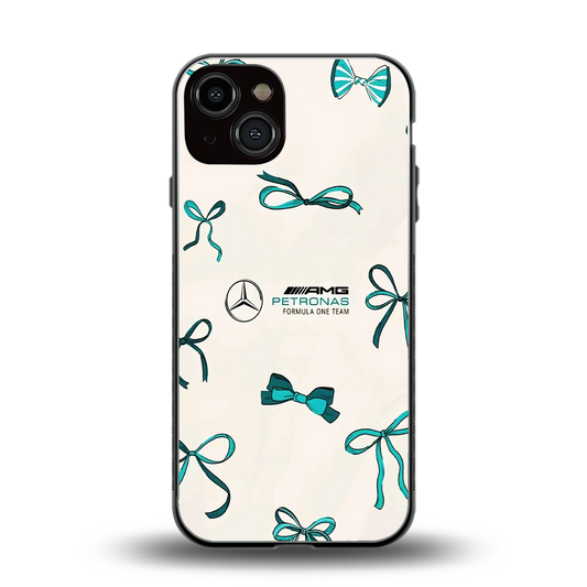 AMG X Bows back phone cover | glass case for iphone 14