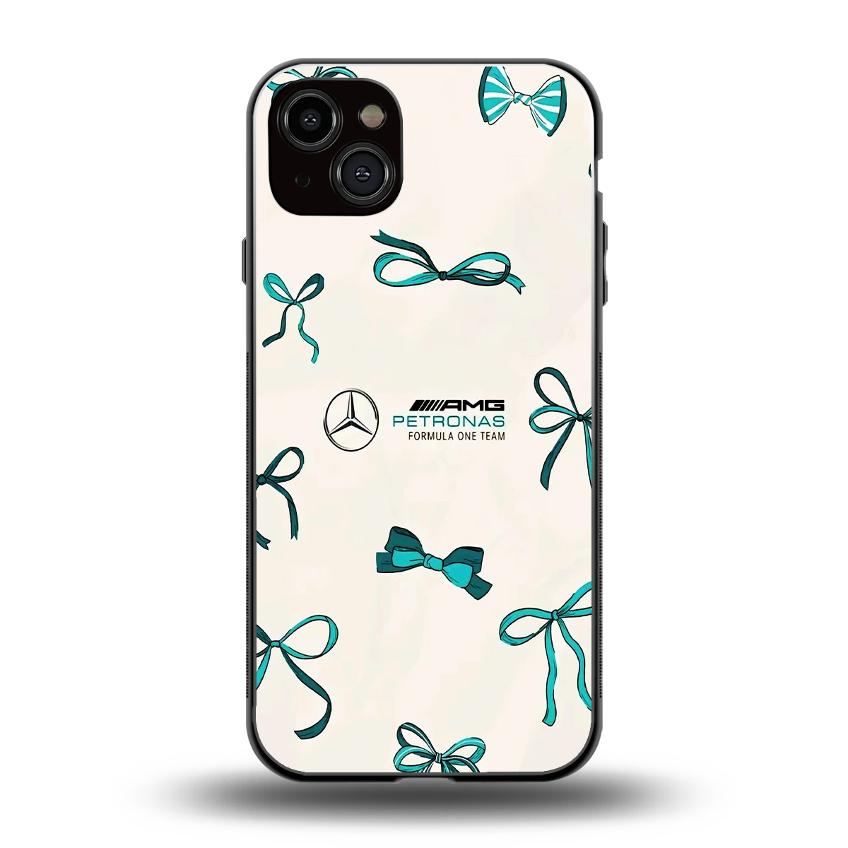 AMG X Bows back phone cover | glass case for iphone 14 plus