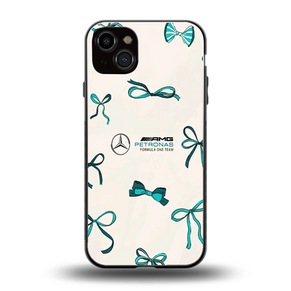 AMG X Bows back phone cover | glass case for iphone 14 plus