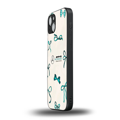AMG X Bows iphone 14 plus mobile cover | shockproof glass phone case