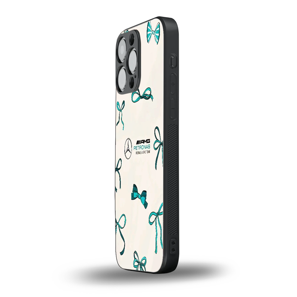 AMG X Bows iphone 15 pro max mobile cover | shockproof glass phone case