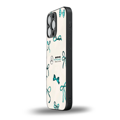 AMG X Bows iphone 15 pro max mobile cover | shockproof glass phone case