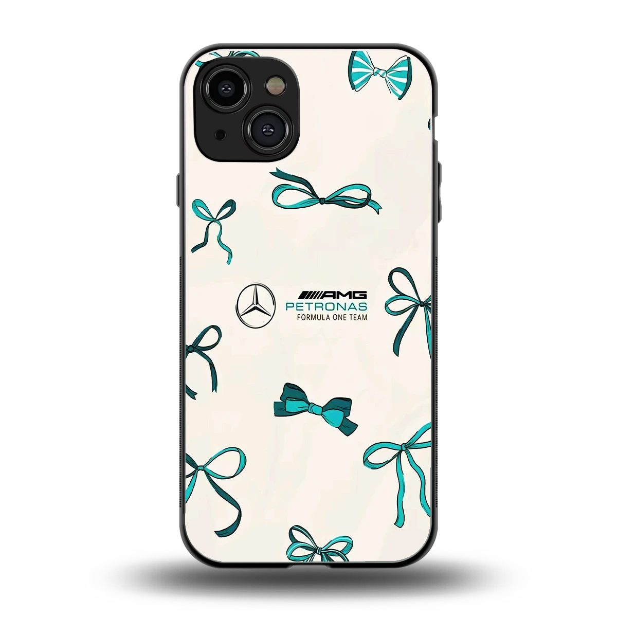 AMG X Bows back phone cover | glass case for iphone 15