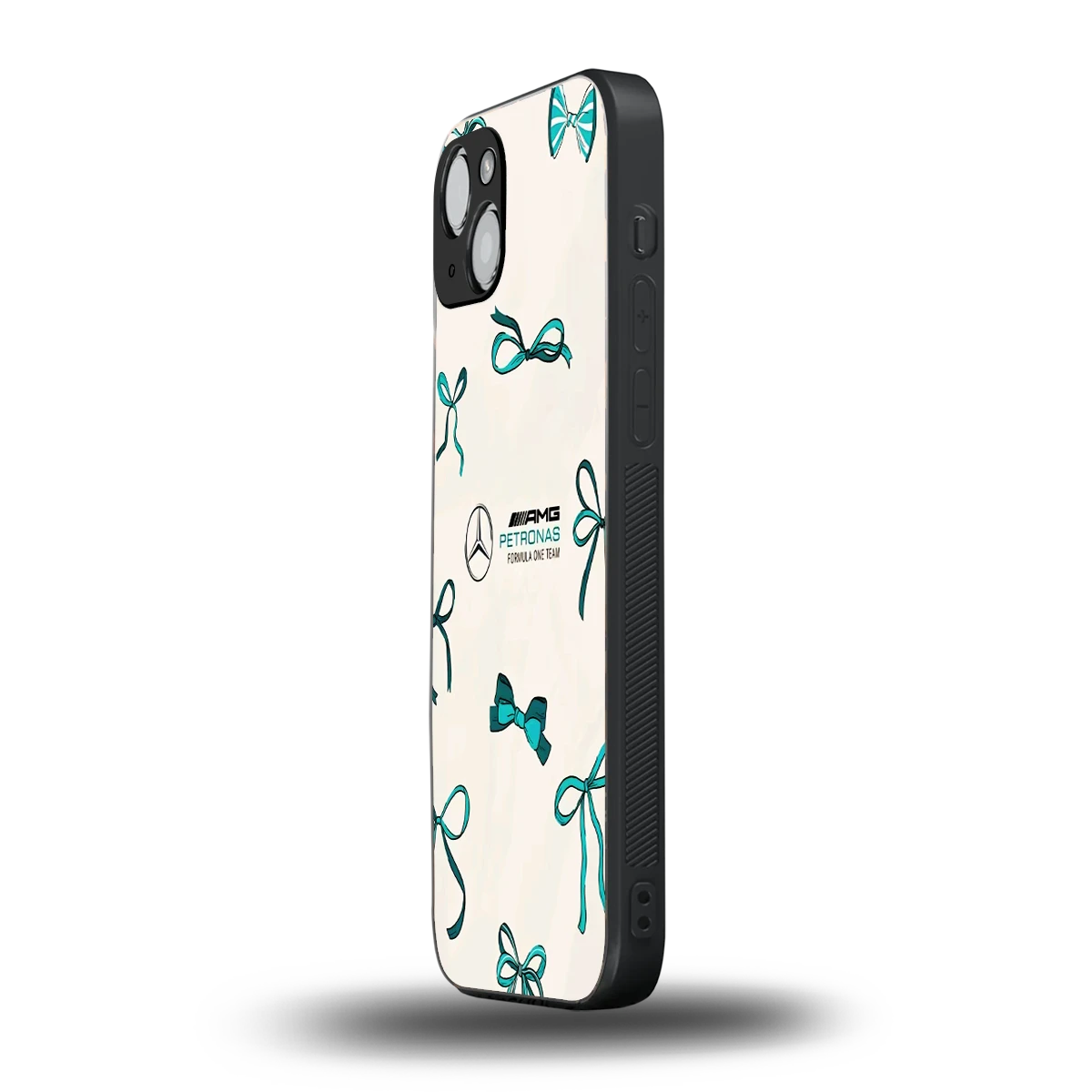 AMG X Bows iphone 15 mobile cover | shockproof glass phone case