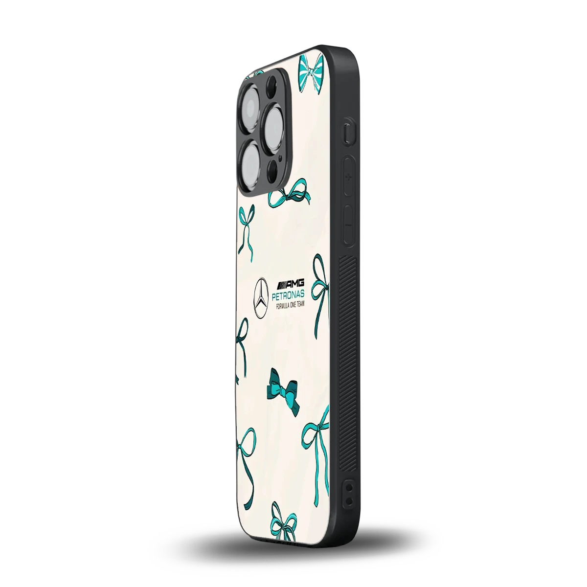 AMG X Bows iphone 16 pro mobile cover | shockproof glass phone case