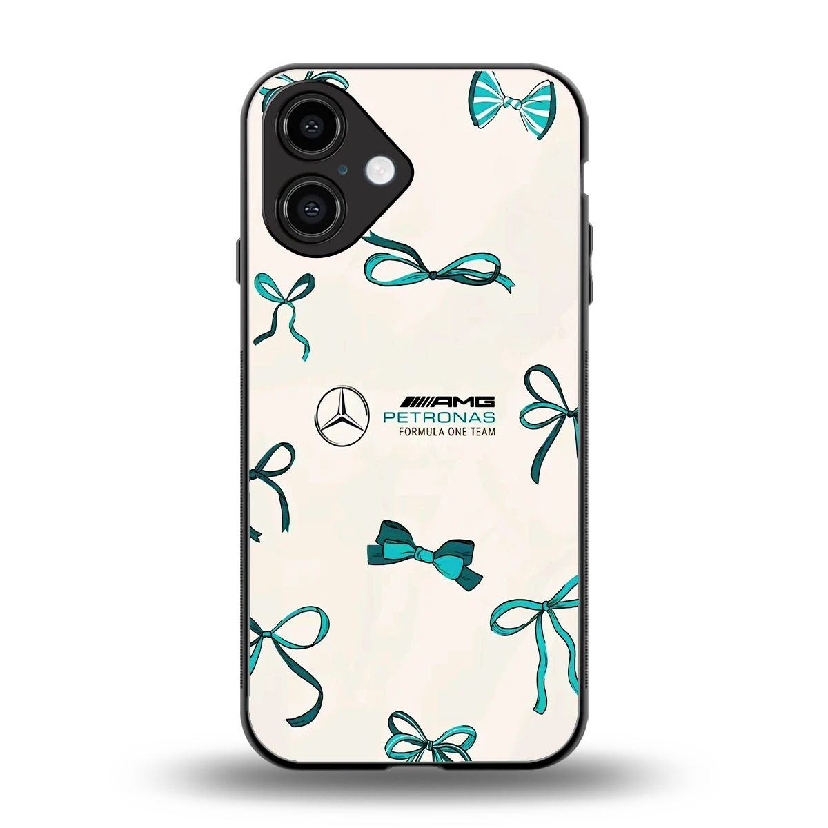 AMG X Bows back phone cover | glass case for iphone 16