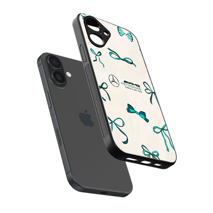 AMG X Bows Phone Case for Iphone 16 | Glass Case