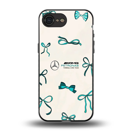 AMG X Bows back phone cover | glass case for iphone 17e