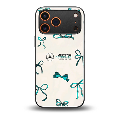 AMG X Bows back phone cover | glass case for iphone 17 pro max