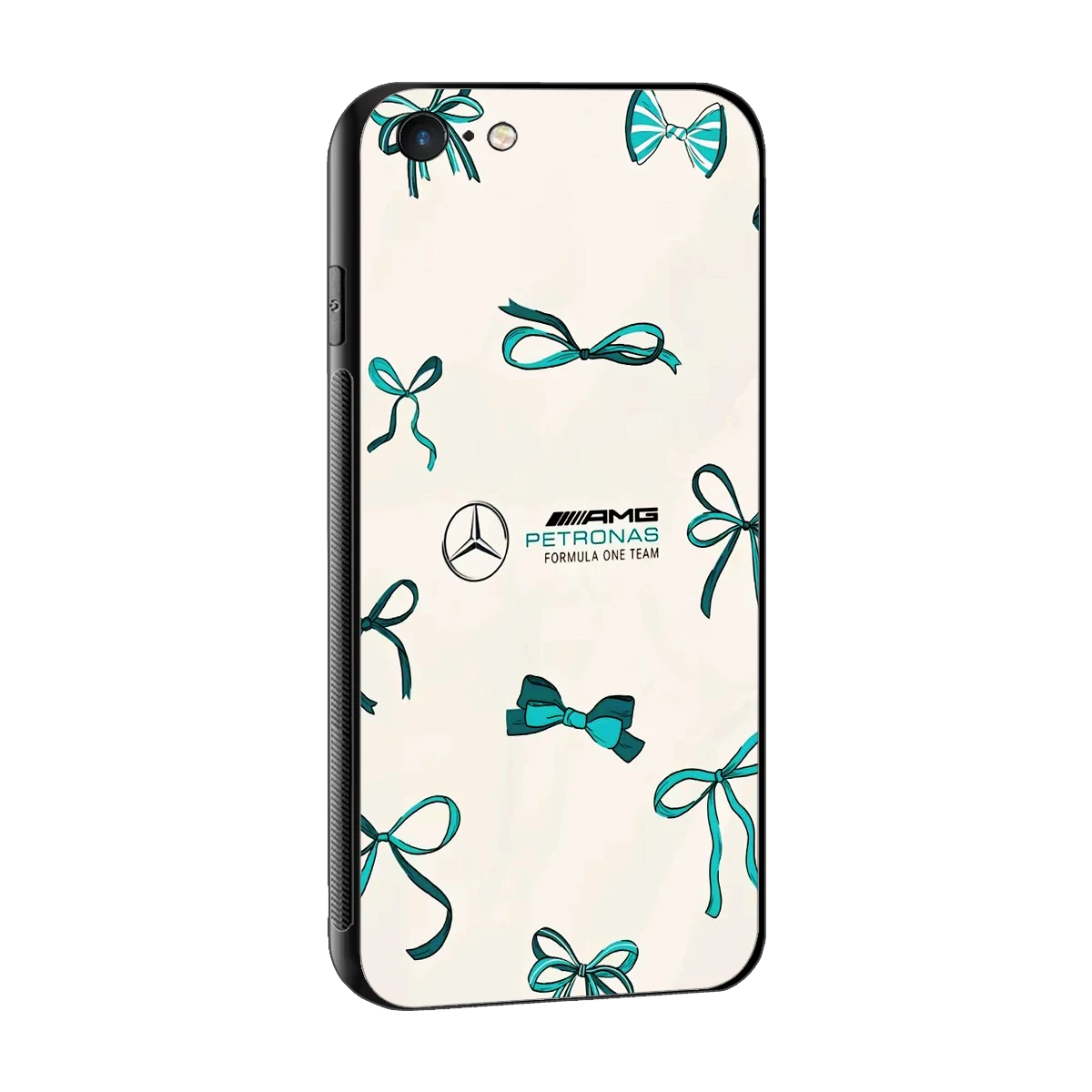 AMG X Bows sleek iphone 6s cover with tempered glass back and TPU edges