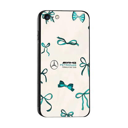 AMG X Bows sleek iphone 7 cover with tempered glass back and TPU edges