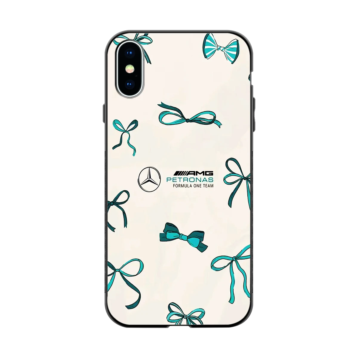 AMG X Bows back phone cover | glass case for iphone x