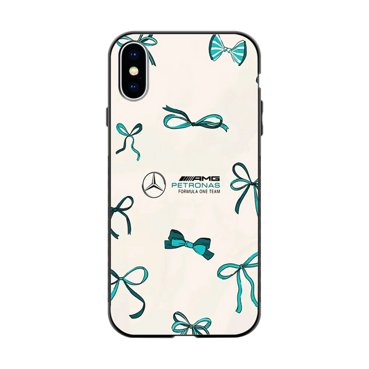 AMG X Bows back phone cover | glass case for iphone xs