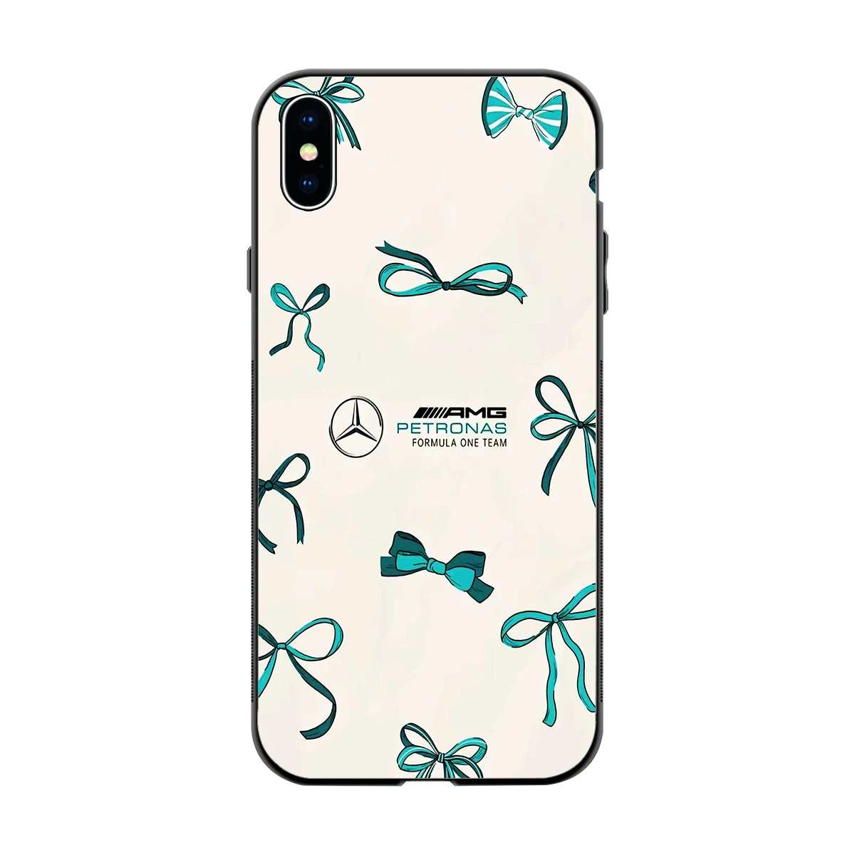 AMG X Bows back phone cover | glass case for iphone xs max