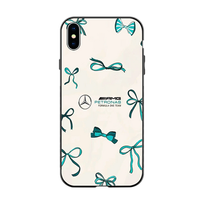 AMG X Bows back phone cover | glass case for iphone xs max